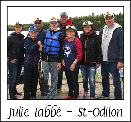 Julie Labbé - St-Odilon, ami pêcheur de la Pourvoirie Réal Massé