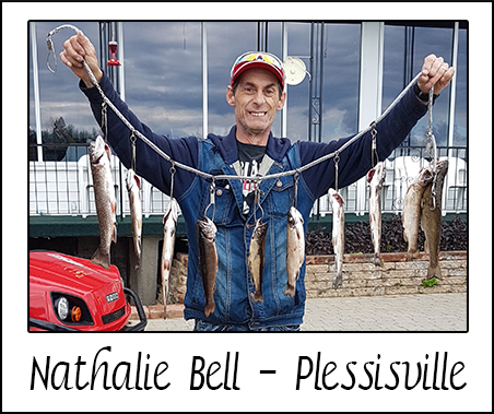 Nathalie Bell - Plessisville, ami pêcheur de la Pourvoirie Réal Massé